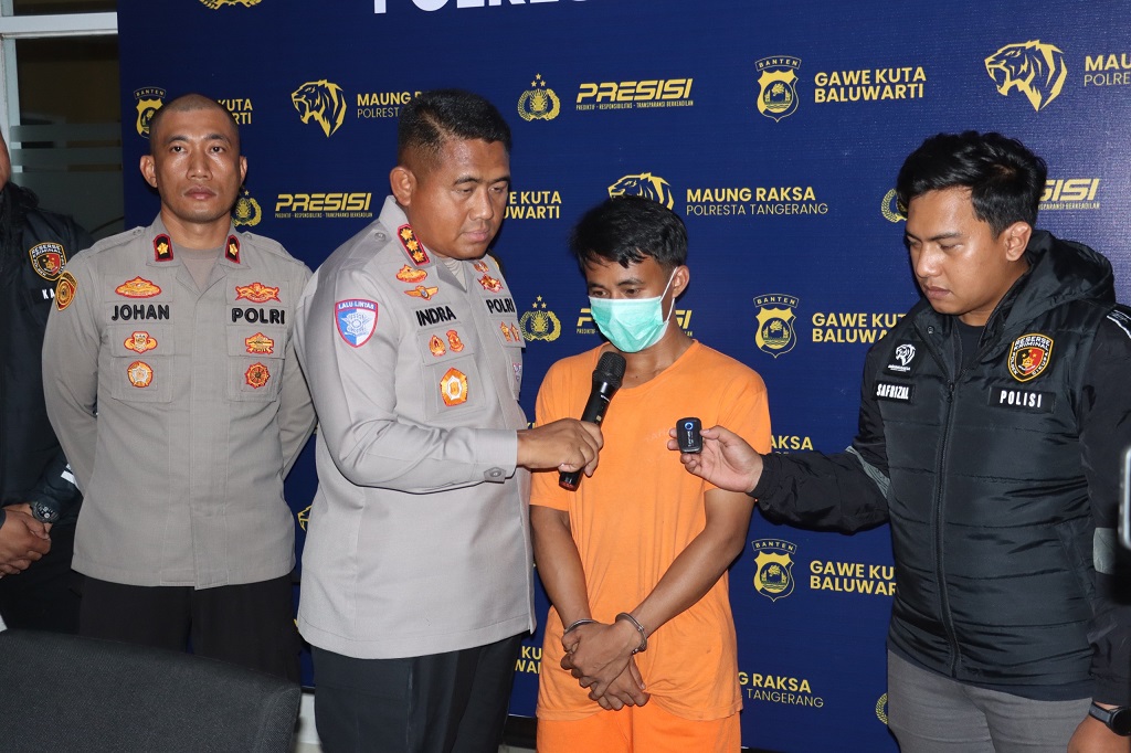 Terungkap! Pembunuh Pria di Cikupa Tangerang Tersinggung Diludahi saat Tagih Utang