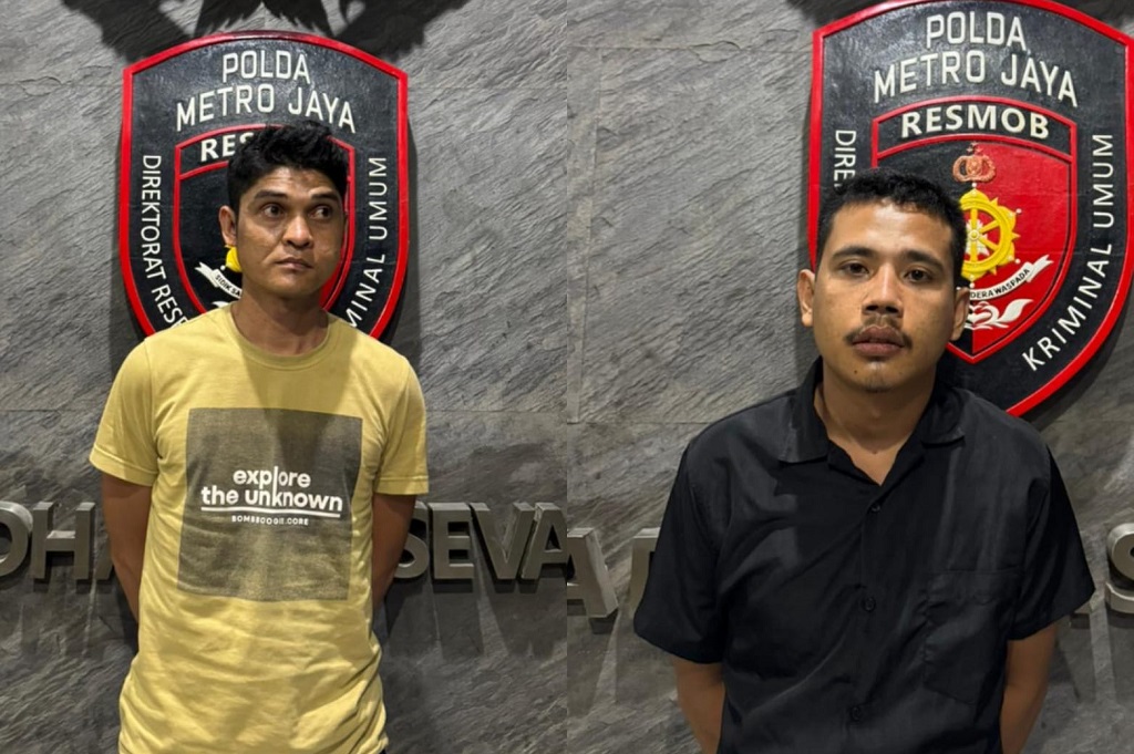 2 Maling Motor yang Todong Senpi di Depok Ditangkap, Ini Tampangnya!