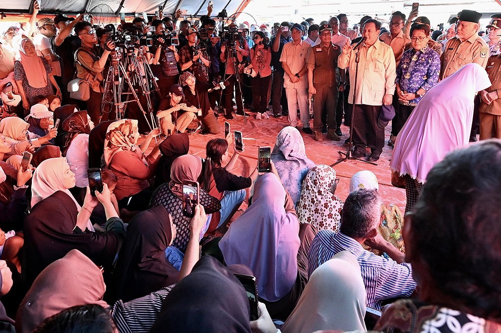 Prabowo Prihatin dan Ucapkan Belasungkawa ke Korban Banjir Padang Pariaman