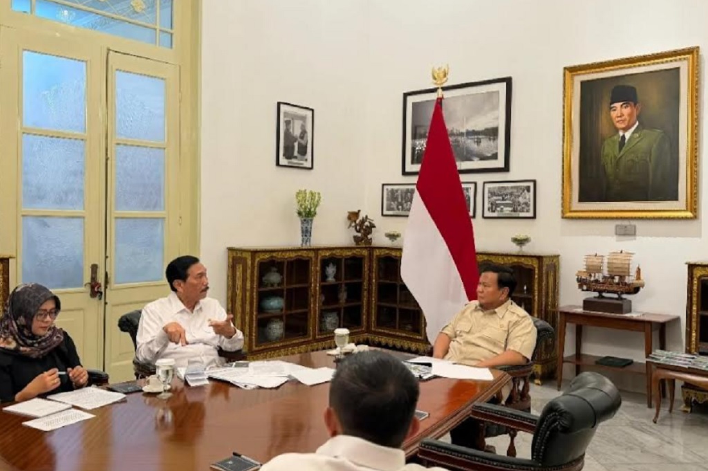 Prabowo Panggil Luhut ke Istana, Bahas Apa?