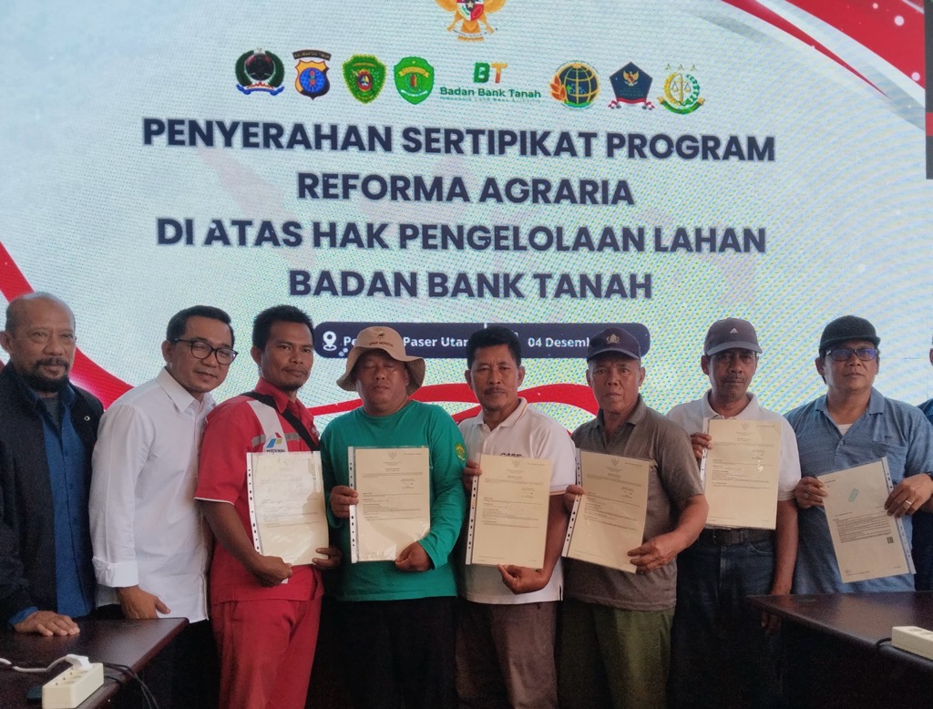 Warga Terdampak Bandara VVIP IKN Mulai Kantongi Sertifikat Lahan