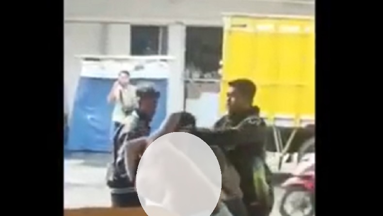 Kronologi Perkelahian Sopir Truk dan Pegawai Bank Plecit di Gunungkidul Terekam Kamera