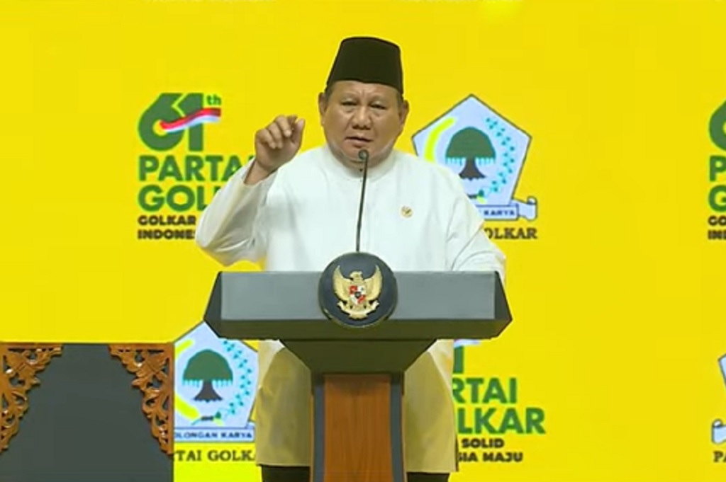 Prabowo: Ada Elite Merasa Pintar Selalu Nyinyir Pemerintahnya Sendiri