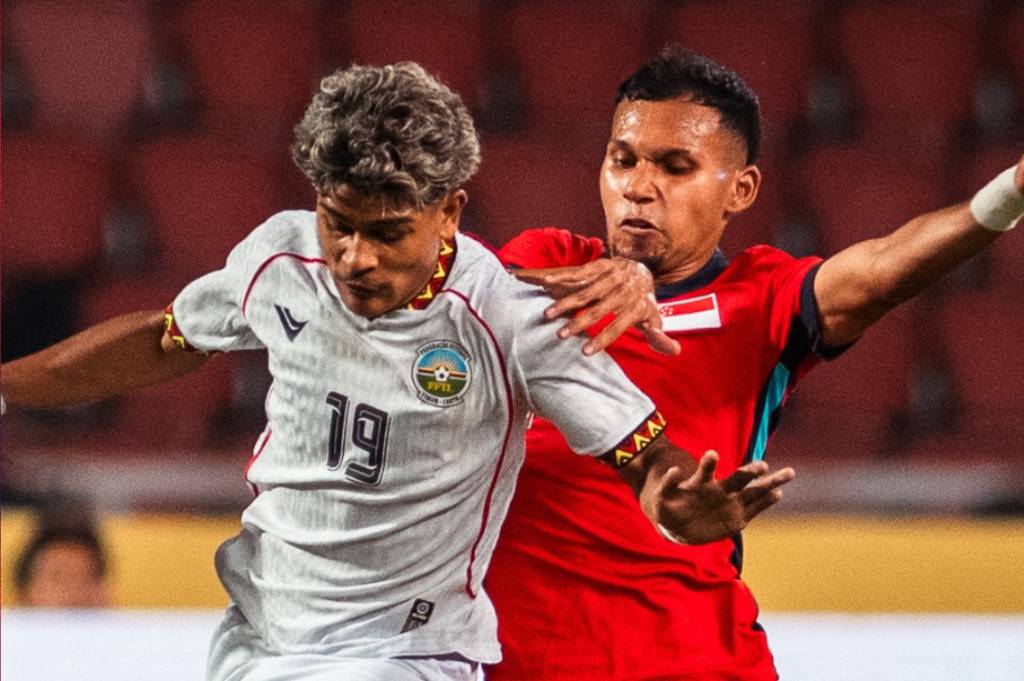 SEA Games 2025: Beringas! Timor Leste U-22 Menang Comeback atas Singapura U-22 