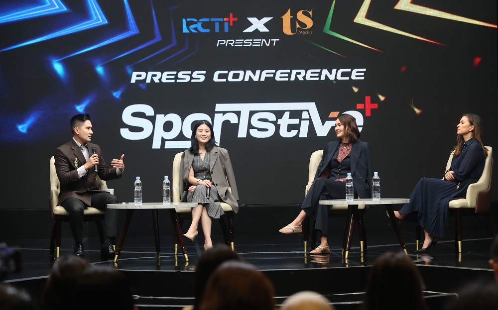 Sportstive+ Jadi Momentum Luna Maya Ajak Karyawan TS Media Gemar Berolahraga