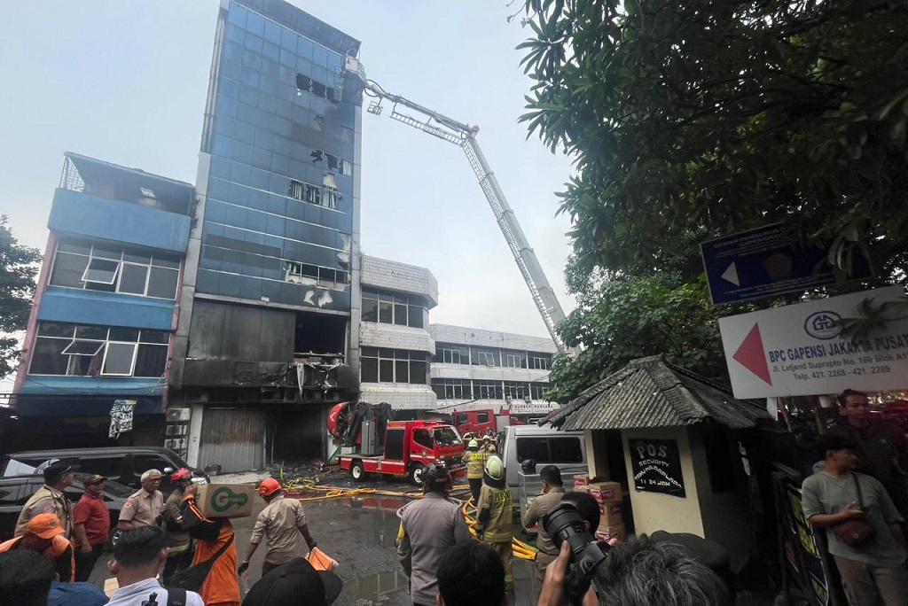 Miris! Tak Ada Alarm Kebakaran di Gedung Terra Drone, 22 Nyawa pun Melayang