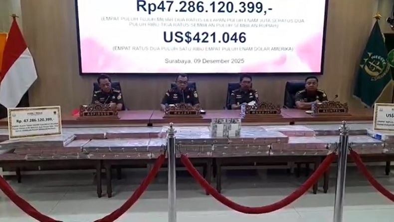 Kejati Jatim Sita Rp47 Miliar dan 400.000 Dolar AS terkait Korupsi Pelabuhan Probolinggo