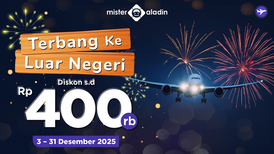 Rencanakan Liburan Akhir Tahun Tanpa Khawatir Biaya: Diskon Pesawat s.d Rp400.000