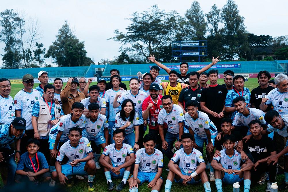 Hendra Carabao Dukung Persikoba Kota Batu, Laskar Elang Putih Siap Menggila di Liga 4 