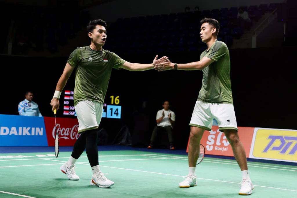 Leo/Bagas Minta Kisi-Kisi dari Sabar/Reza untuk Kalahkan Unggulan Malaysia di Semifinal SEA Games 2025