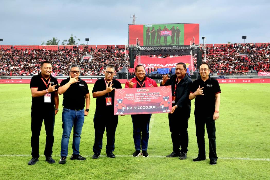 Soekarno Cup 2025 Salurkan Rp517 Juta untuk Korban Banjir Aceh, Sumut dan Sumbar