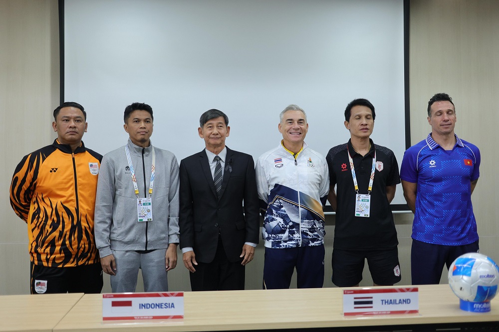 Pelatih Thailand Gemetar Hadapi Timnas Futsal Indonesia di SEA Games 2025