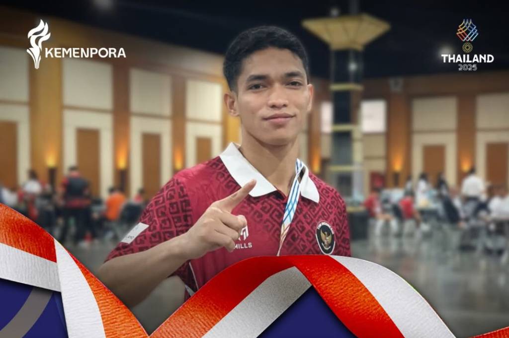 Muhammad Zaki Zikrillah Prasong Sumbang Emas ke-64 Indonesia di SEA Games 2025