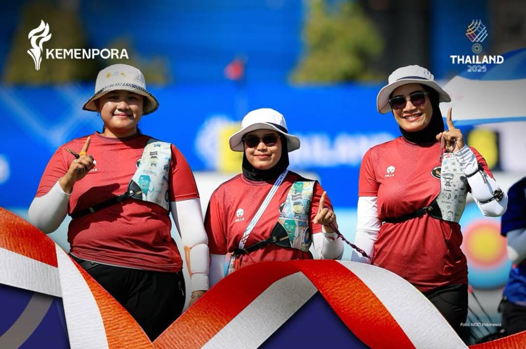 Indonesia Tembus 65 Emas SEA Games 2025 usai Tim Panahan Hajar Malaysia di Final Beregu