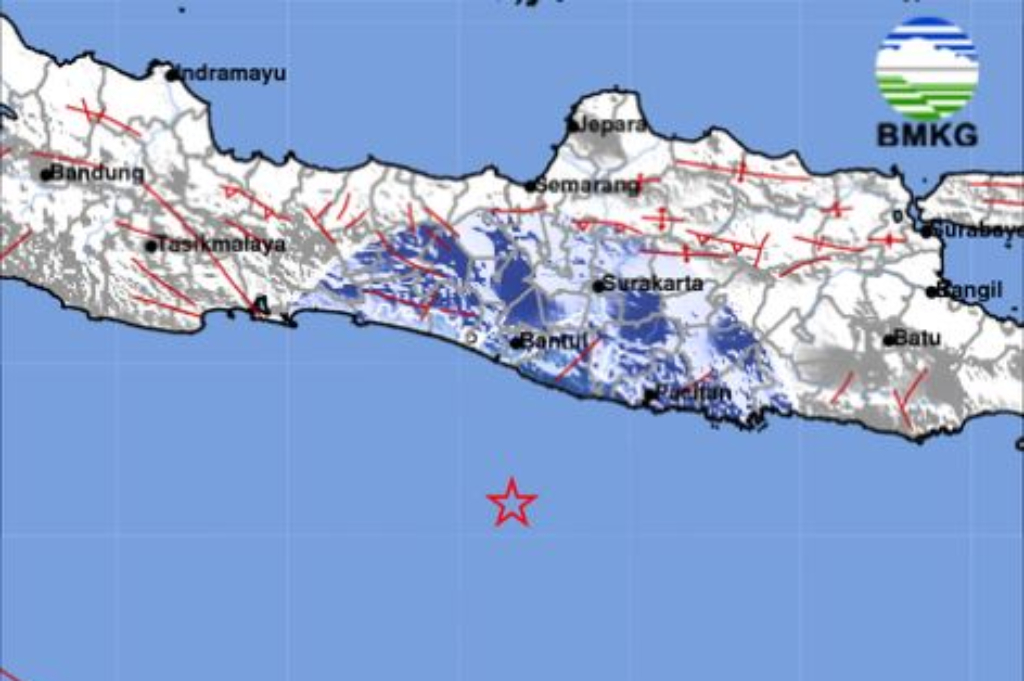 Gempa Gunungkidul M4,8 Guncang DIY, BMKG Pastikan Tak Berpotensi Tsunami