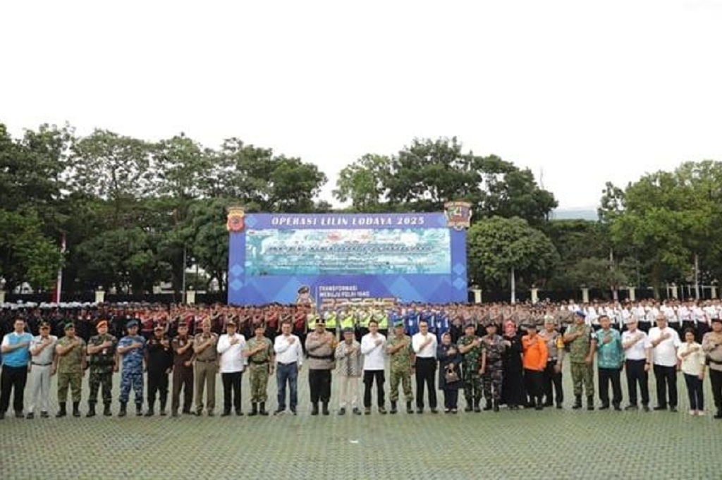 Operasi Lilin Lodaya selama Nataru, Polda Jabar Kerahkan 25.642 Personel Gabungan