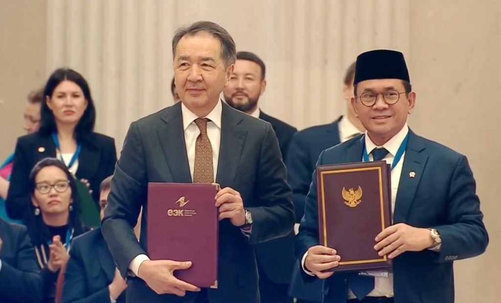 RI-Eurasia Teken Kesepakatan Perdagangan Bebas, Perluas Pasar Sawit hingga Tekstil