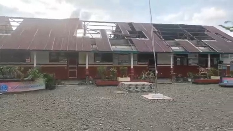 Puting Beliung Terjang Bone, 2 Sekolah dan 7 Rumah Rusak