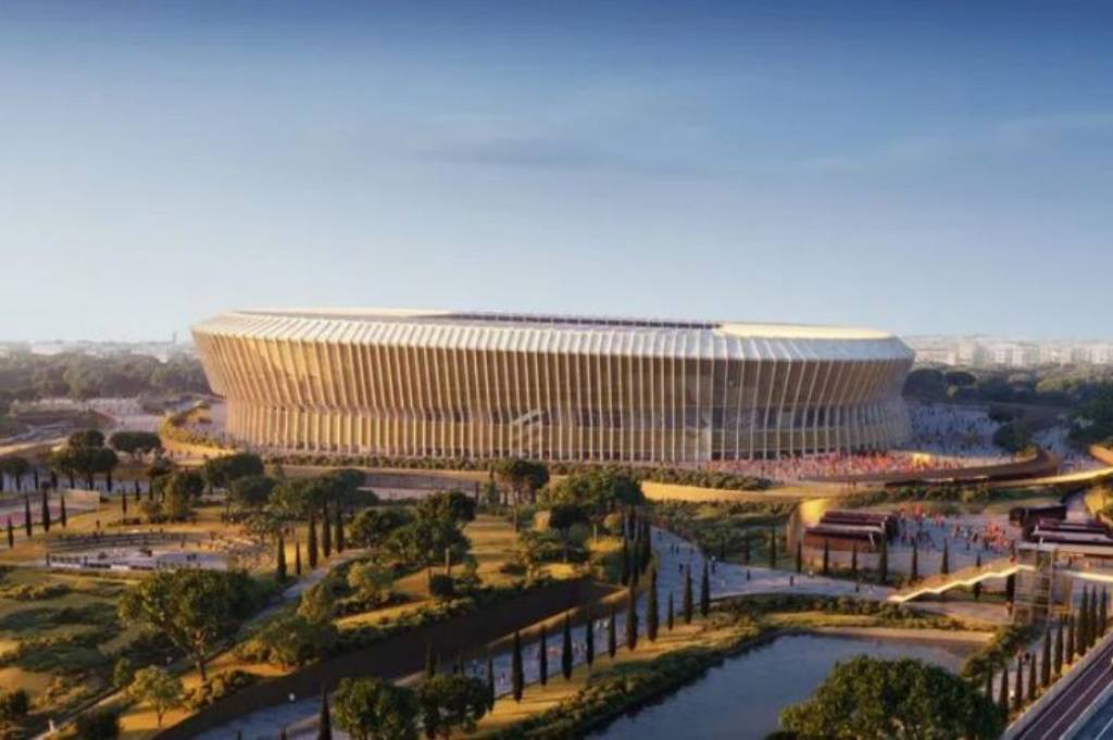 AS Roma Resmi Serahkan Proyek Stadion Baru, Arsitektur Ikonik Terinspirasi Tradisi Romawi
