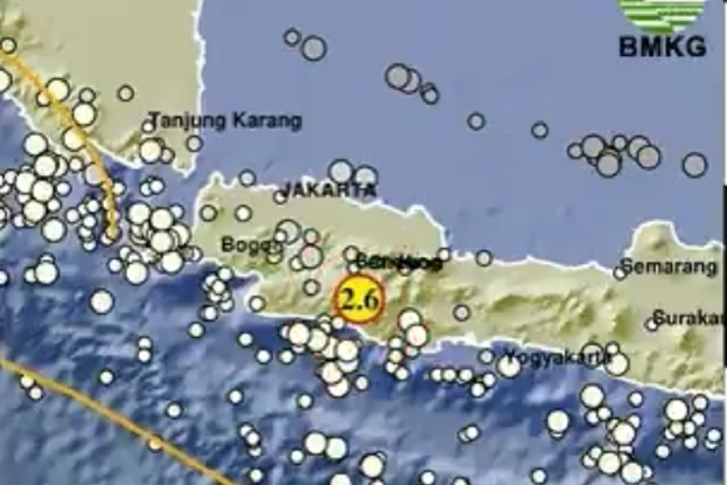 Gempa Hari Ini Guncang Bandung Pusat di Darat, Cek Magnitudonya!