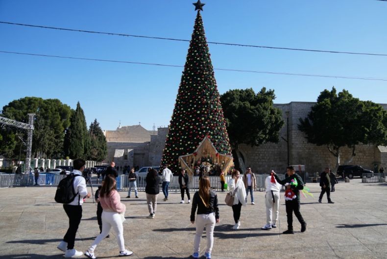 Kota Bethlehem Rayakan Natal Pertama sejak Perang Gaza