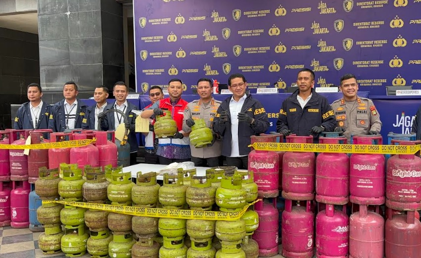 Polisi Bongkar Sindikat Pengoplos Gas Elpiji Bersubsidi, Kerugian Tembus Rp300 Juta