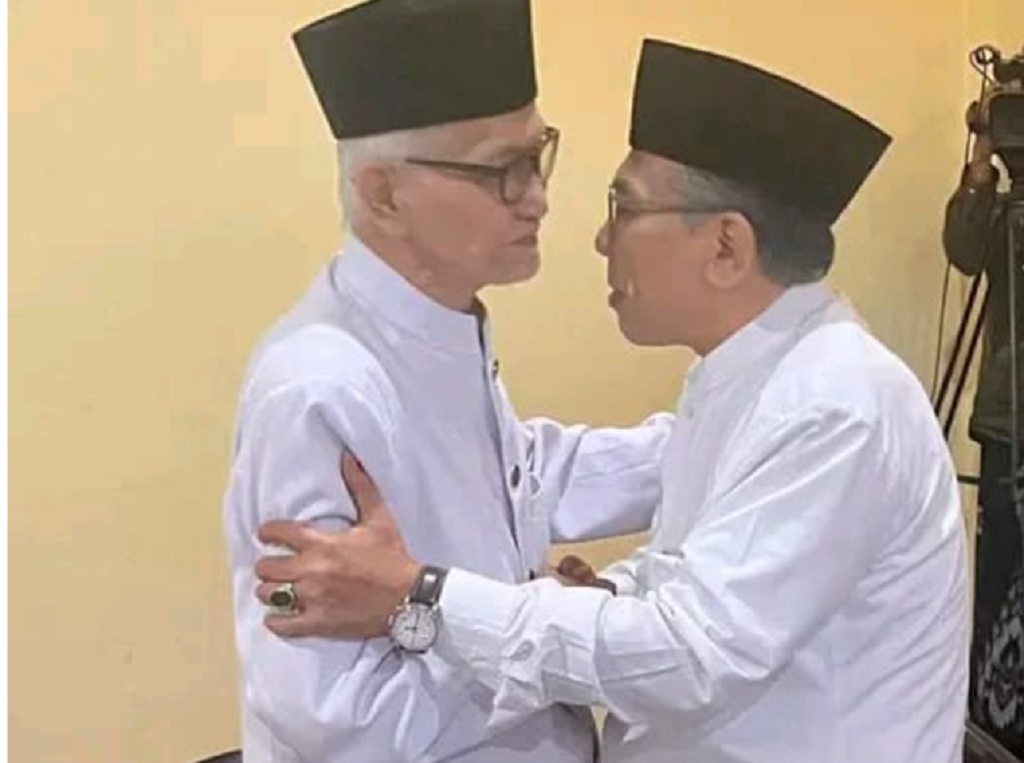 Rais Aam dan Ketua Umum PBNU Islah di Lirboyo, Sepakat Gelar Muktamar Bersama