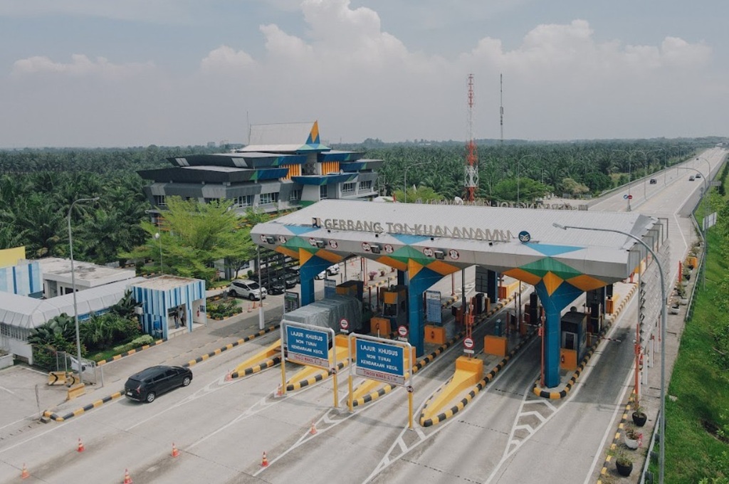 Libur Natal, 1,6 Juta Kendaraan Melintas di Tol Regional Nusantara