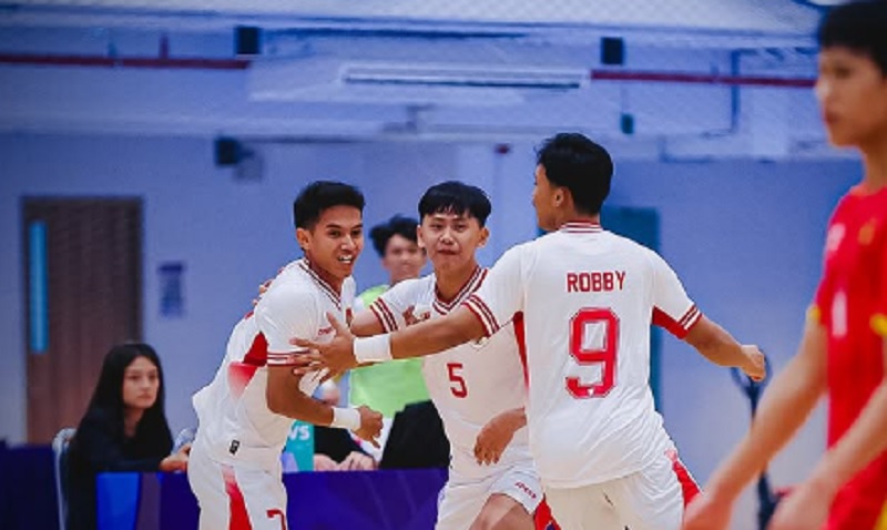 Hancurkan Vietnam 7-3! Timnas Futsal Indonesia U-19 ke Final Piala AFF Futsal U-19 2025