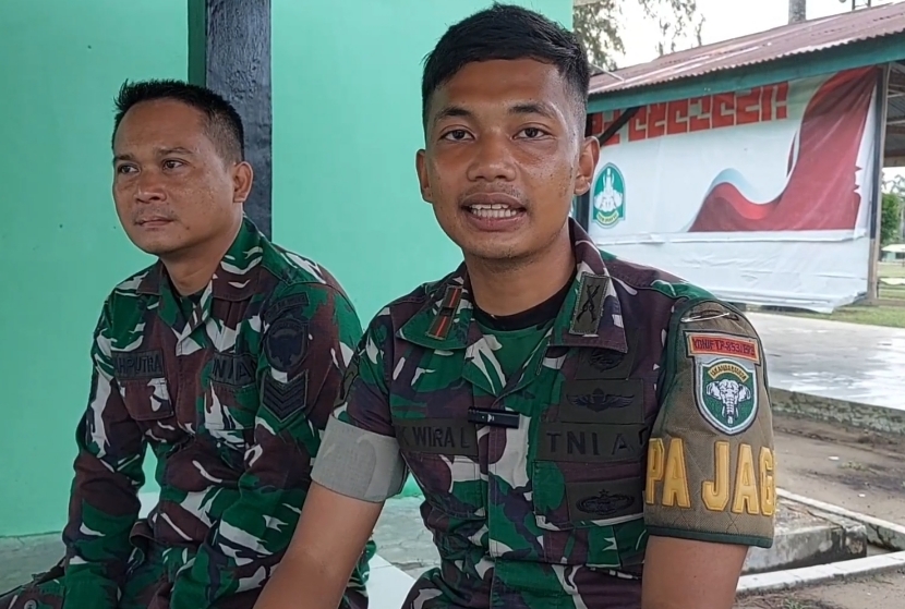 Heroik! Prajurit TNI Terjang Arus Selamatkan 3 Warga Hanyut di Aceh Timur