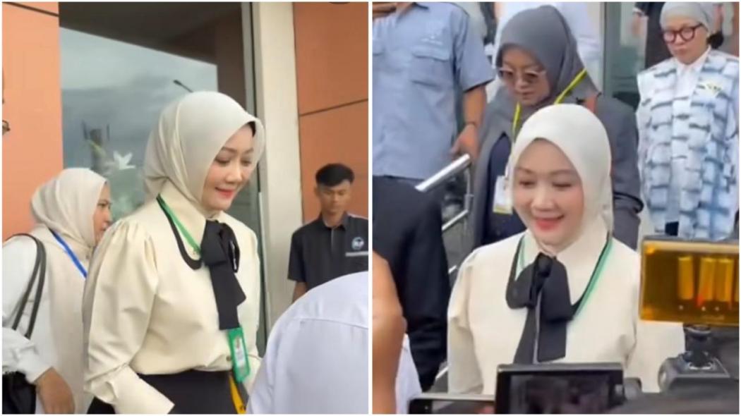 Full Senyum, Atalia Praratya Tegar Jalani Sidang Cerai Kedua Hari Ini