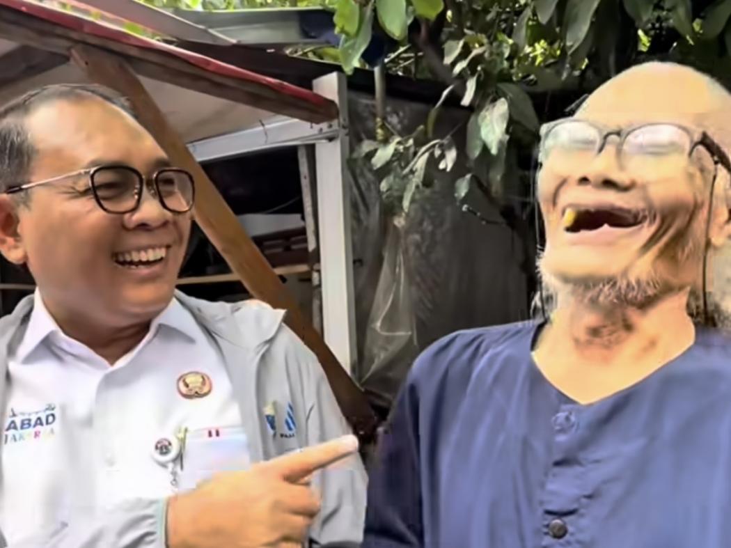 Viral Diding Boneng Dapat Bantuan Renovasi Rumah dari Wali Kota Jakpus