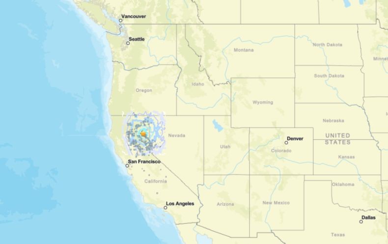 Gempa Magnitudo 5,3 Guncang California Disertai Suara Gemuruh