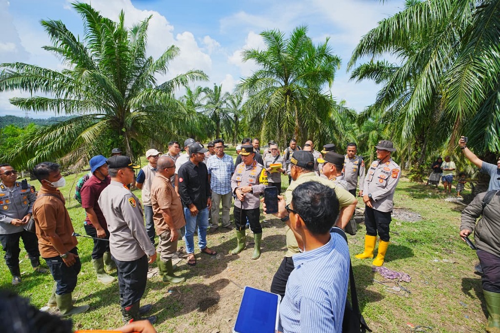 Kapolri Tinjau Lokasi Pembangunan Huntap Polri di Aceh Tamiang, bakal Dibangun 300 Rumah
