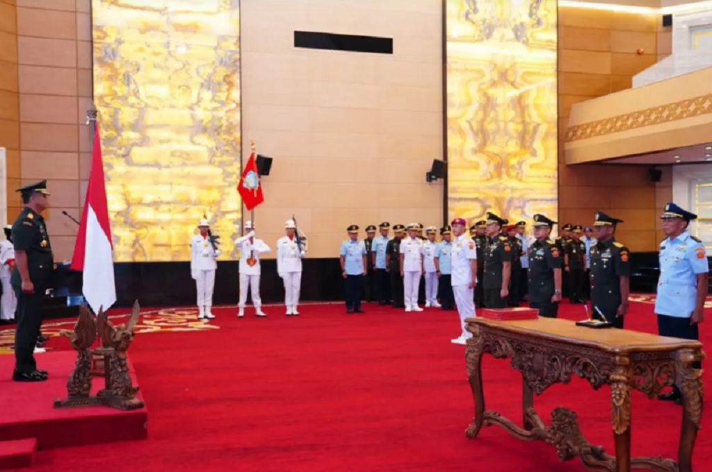 Sertijab TNI, Brigjen Aulia Dwi Nasrullah Resmi Jabat Kapuspen