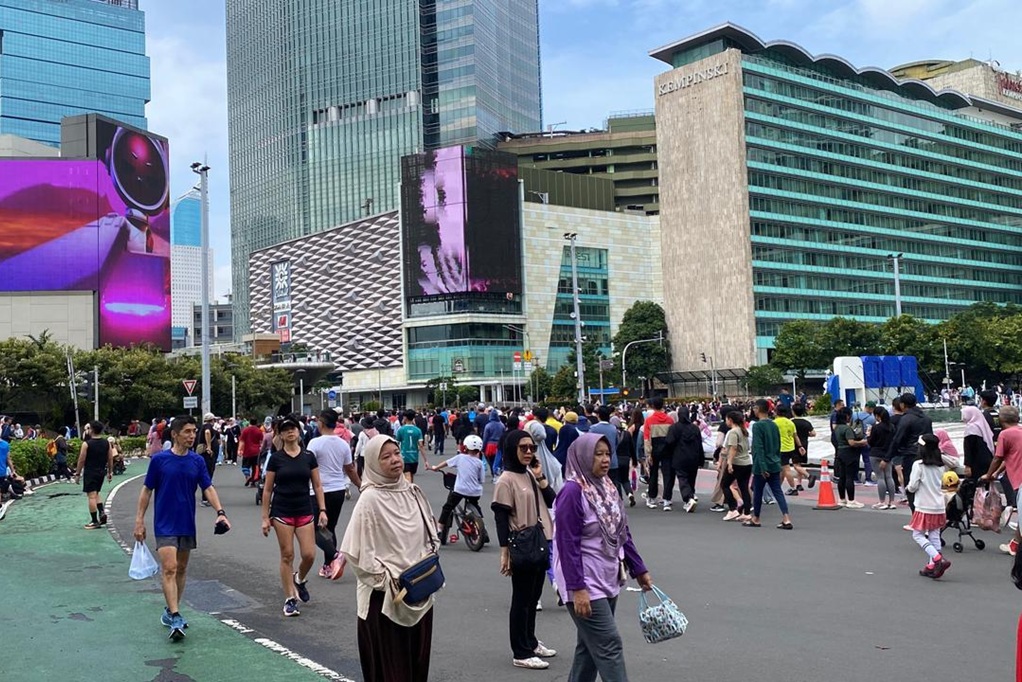 2 Copet Ditangkap saat Beraksi di CFD Bundaran HI