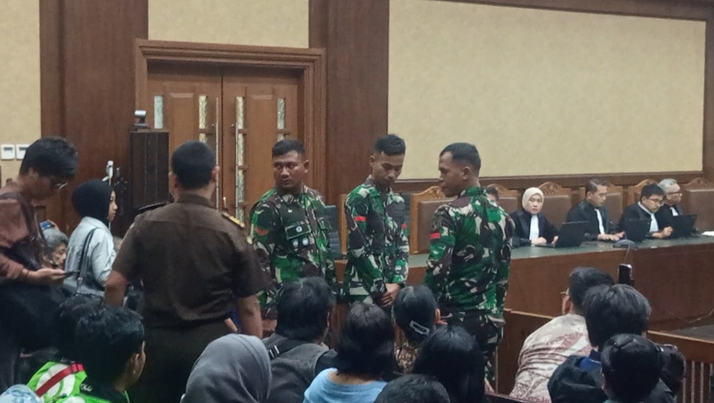Sidang Nadiem Dijaga 3 Prajurit, TNI: Tak Berkaitan dengan Perkara