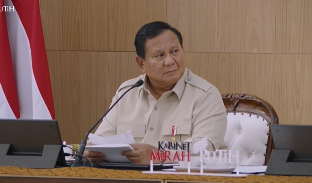 Prabowo Buka Taklimat Awal Tahun: Terima Kasih kepada Pembantu Saya yang Paling Inti