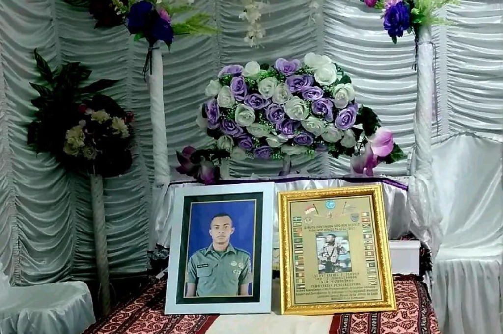 Identitas Prajurit TNI Gugur Ditembak KKB di Nduga, Praka Satria Taopan Putra NTT