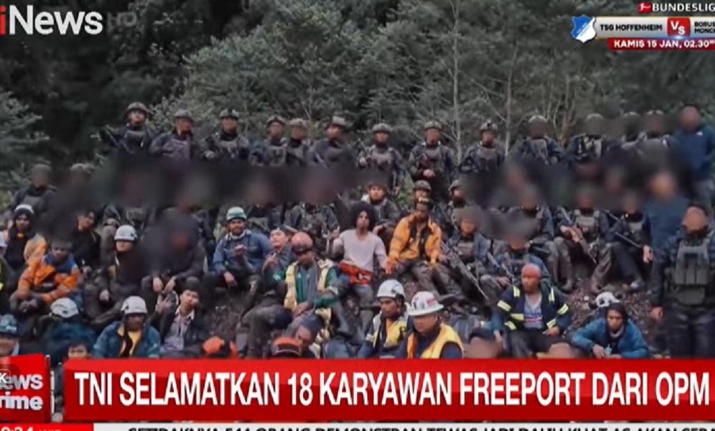 Operasi Senyap TNI Selamatkan 18 Karyawan Freeport dari Kepungan OPM
