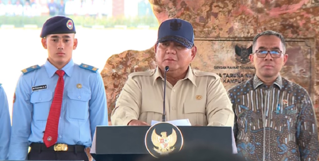 Prabowo Resmikan SMA Taruna Nusantara Kampus Malang, Harap Lulusan Berperan Bangun Indonesia