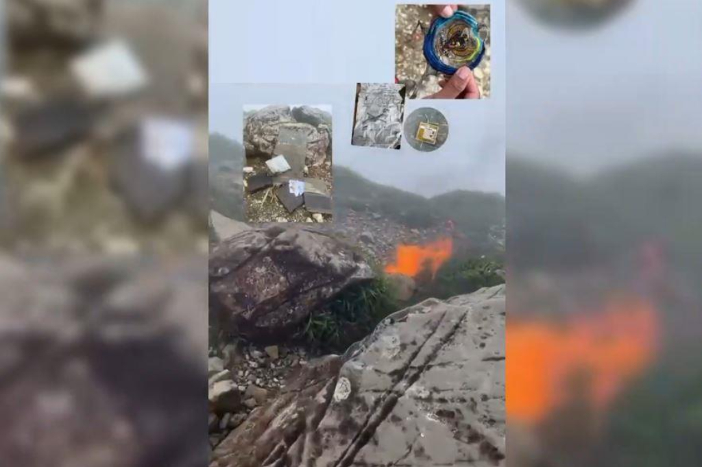 Viral Pendaki Temukan Serpihan di Gunung Bulusaraung, Diduga Pesawat ATR yang Hilang Kontak