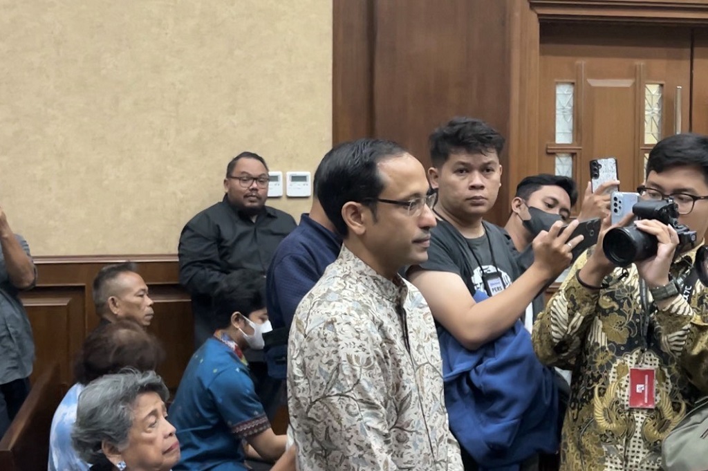 Jalani Sidang, Nadiem Makarim Mengaku Masih Alami Reinfeksi