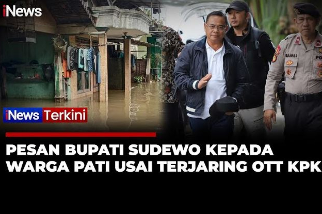 Ditangkap KPK, Bupati Sudewo Titip Pesan ke Warga Pati agar Tenang