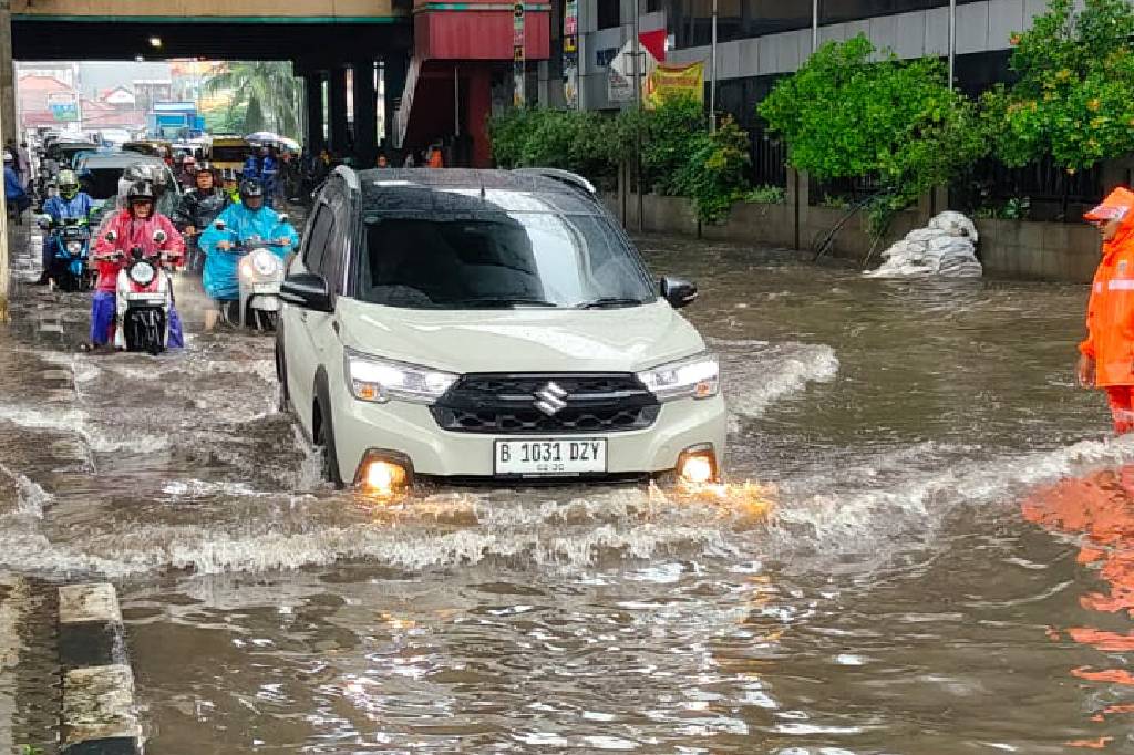 Banjir Jabodetabek, 9 Titik di Jakarta Terendam Pagi Ini
