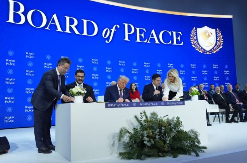 Teken Piagam Dewan Perdamaian Gaza, Trump: Kita Kerja Sama dengan PBB!
