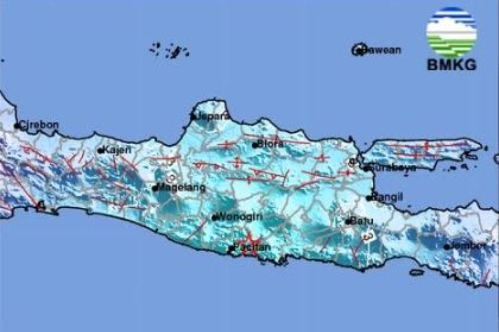 BMKG Update Kekuatan Gempa Pacitan Jadi Magnitudo 5,7