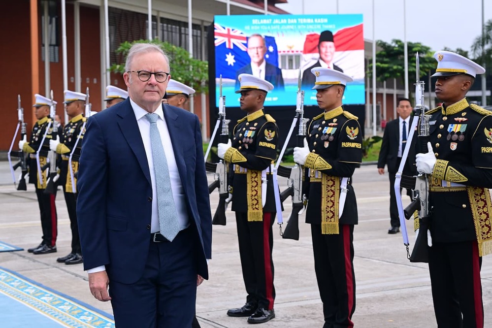 PM Albanese Pulang ke Australia usai Teken Traktat Keamanan Bersama