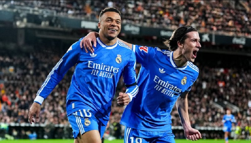 Real Madrid Tumbangkan Valencia, Jaga Rekor Sempurna di 2026