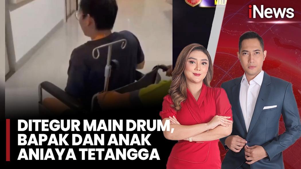 Ditegur Bising Main Drum, Bapak dan Anak Malah Aniaya Tetangga di Cengkareng